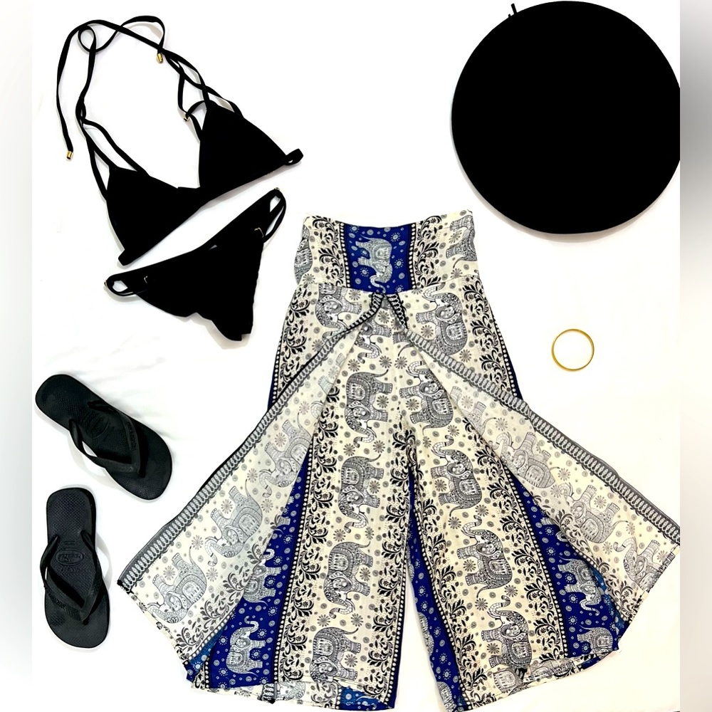 Boutique Style ~ Wide Leg Pants - Picture 4 of 5